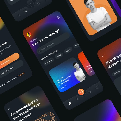 Mindspace app design