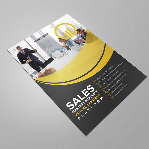 Sales Mastery Academy Flyer Advertising