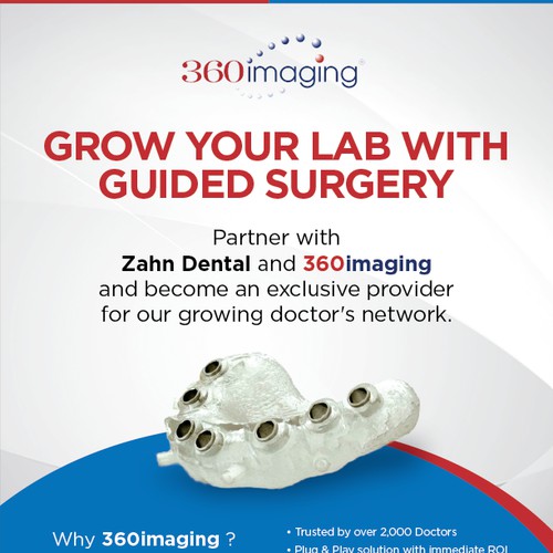 Back Page Ad for Dental Software Company