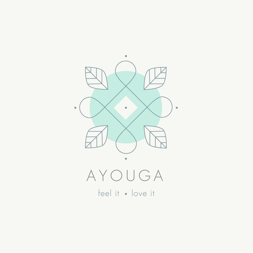 Ayouga Logo Design Holistic Wellness Branding