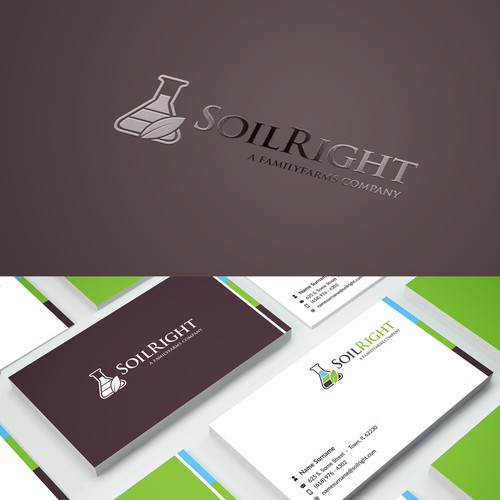 Logo and brand identity for Soil consultancy