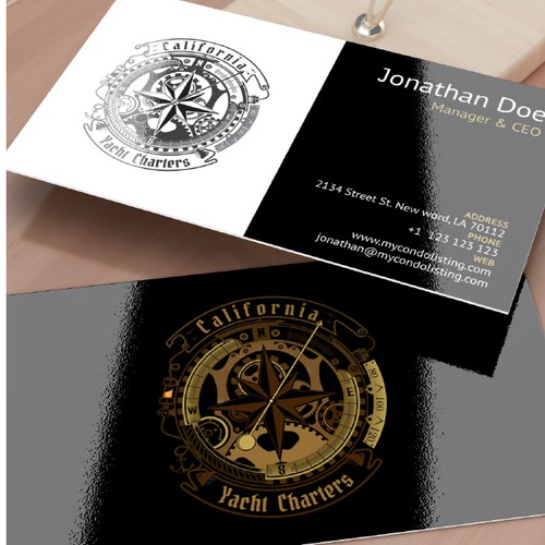 Steampunk Nautical Logo