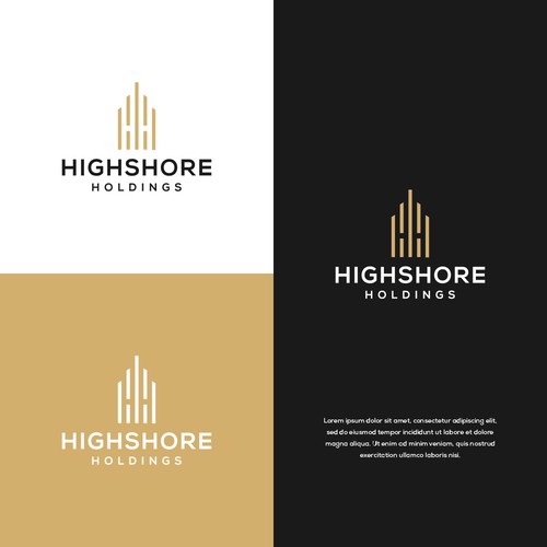 Traditional logo with a modern spin for a super fun family office / investment fund