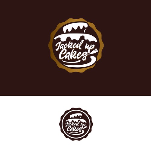 Logo & Business Card Design for Jacked Up Cakes