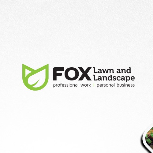 Logo for FOX - A full service lawn and landscape company