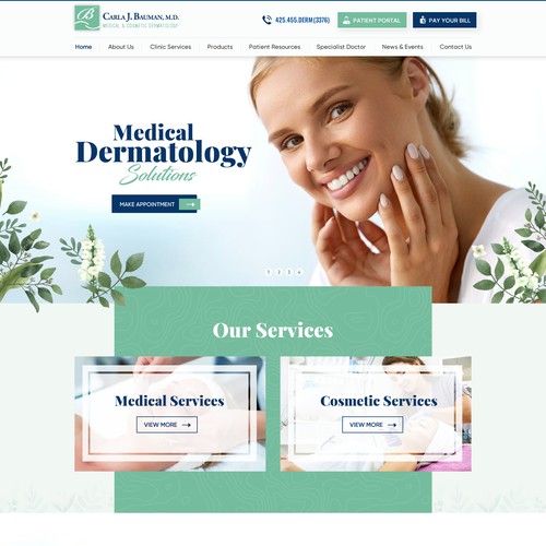 Dermatology Clinic Needs Spectacular New Website