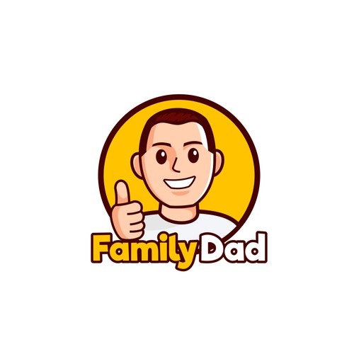 Family dad logo for app 