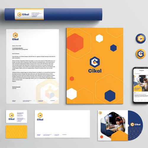 Brand identity for Cikal