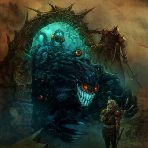 A fantasy book cover contest