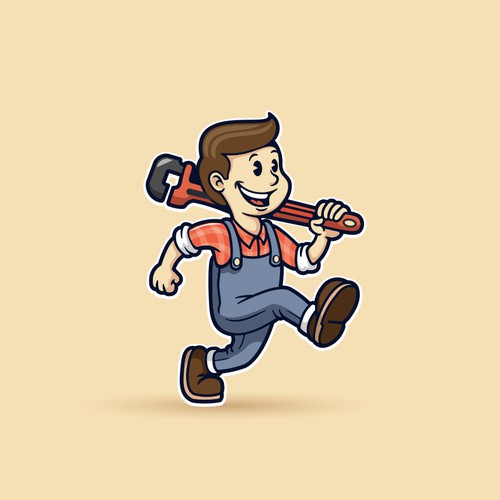 Plumbing Mascot