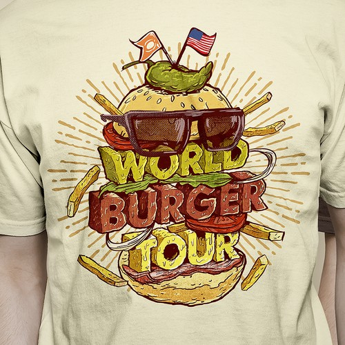 Burger Tour Tshirt