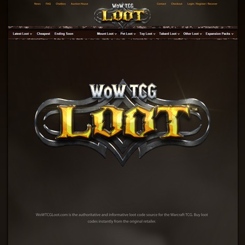 WoW TCG LOOT Logo