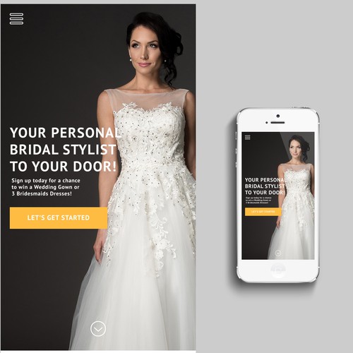 Bridal Rent Mobile Web View