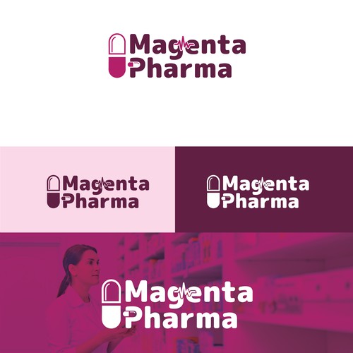 Logo Design For Magenta Pharma