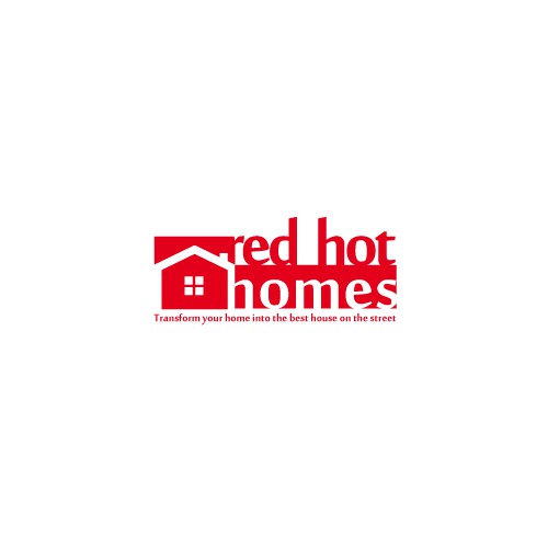 New logo and business card wanted for Red Hot Homes