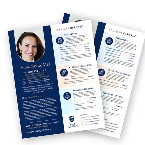 Medical & Pharmaceutical flyer
