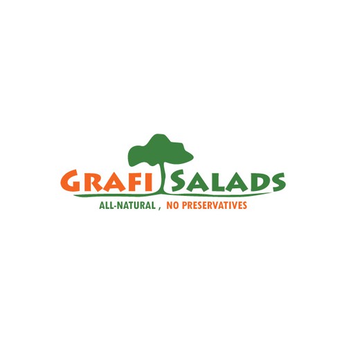 Fresh, New logo for Wholesale Salads (Grafi Salads)