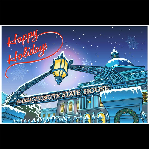 State House Holiday Card