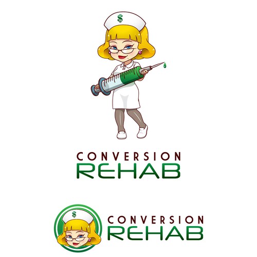 Conversion logo mascot 