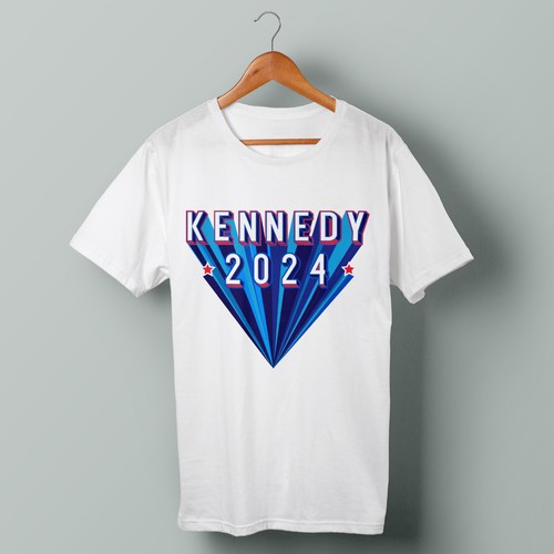 T-shirt Design for Kennedy Presidential Campaign 