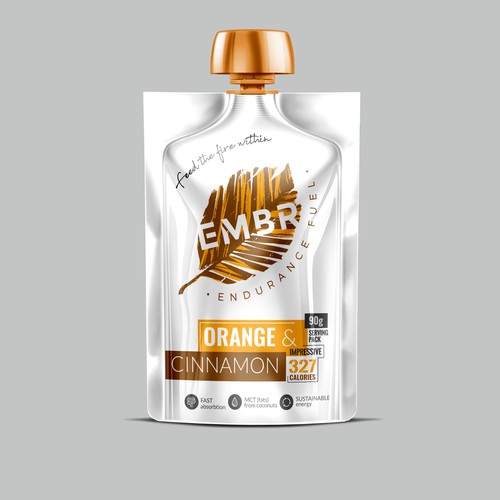 EMBR - Endurance Fuel Label design
