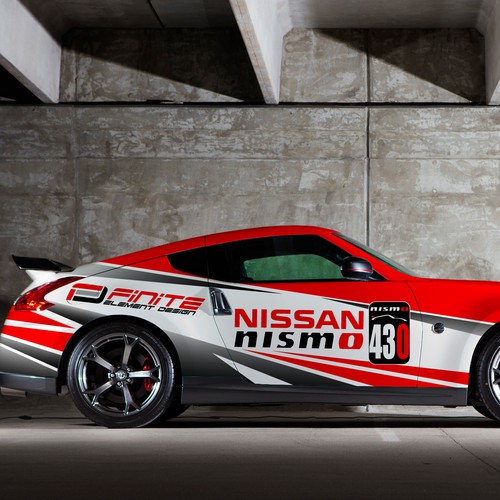 Nissan 370Z Race Car Design