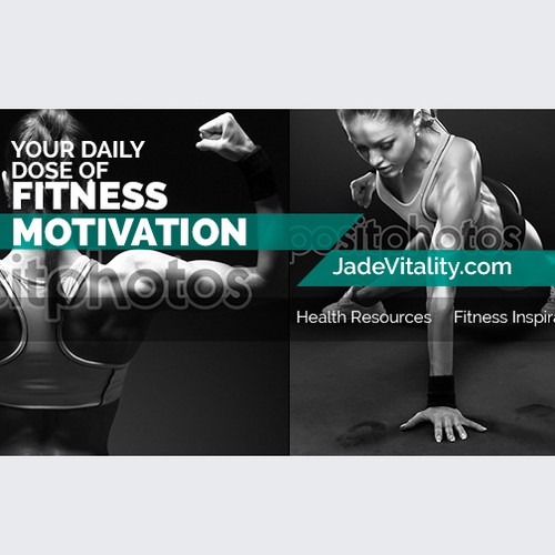 Create a Facebook Cover Photo for Female Fitness Model Brand