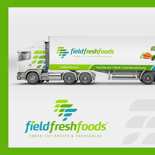 Truck wrap for fieldfreshfoods