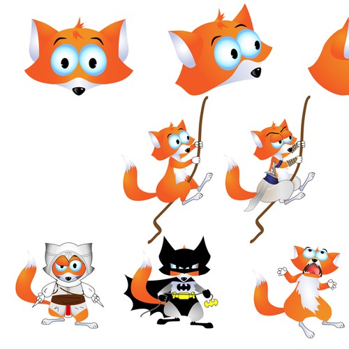 Create the Brand Mascot for Hitfox.com