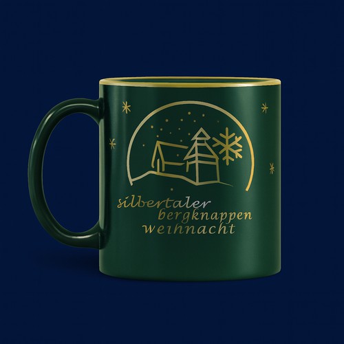 Mockup mug with logo.