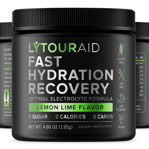LYTOUR Supplement Label Design
