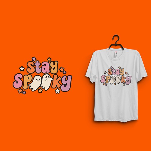stay spooky Halloween t-shirt design  