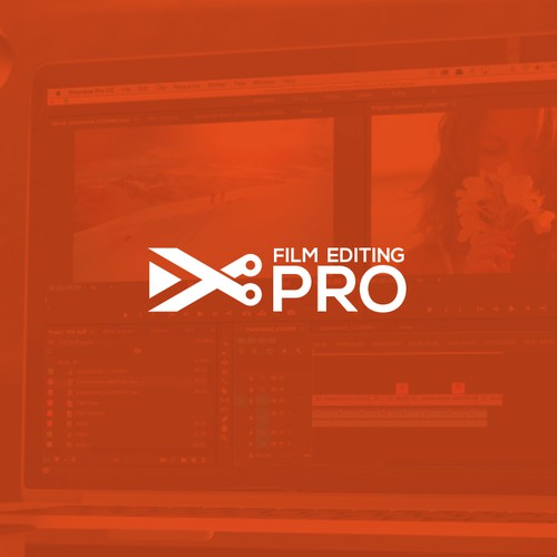 Film Editing pro logo design