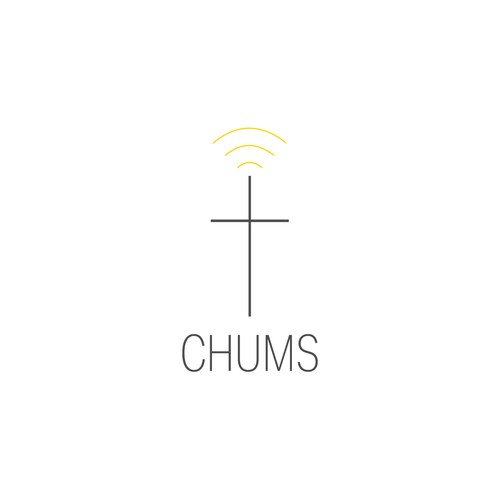 Minimalistic logo for Church Management 