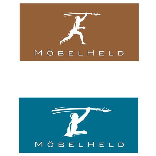 Stylish logo for a heroic furniture search engine