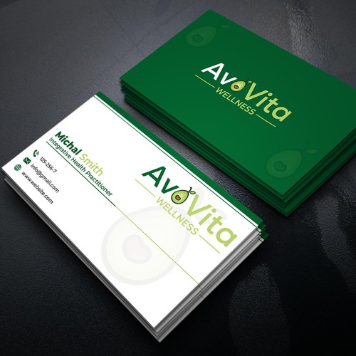 Modern business card design