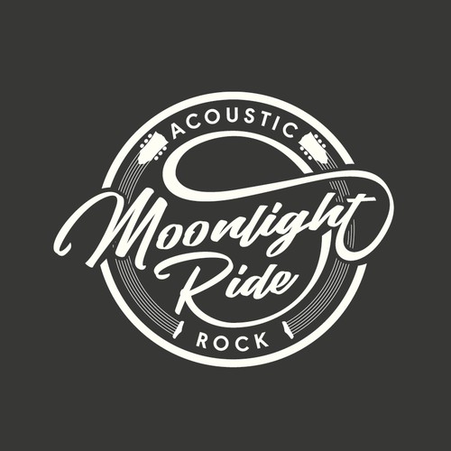 An acoustic rock band logo.