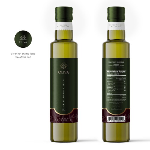 Oliva Bottle Design