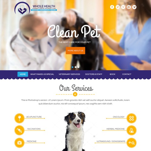 Vet Website