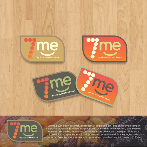 design concept for a healthy snack
