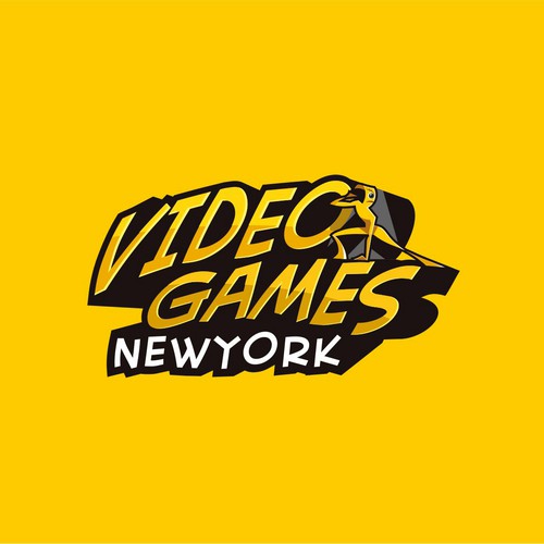 concept logo for video games newyork