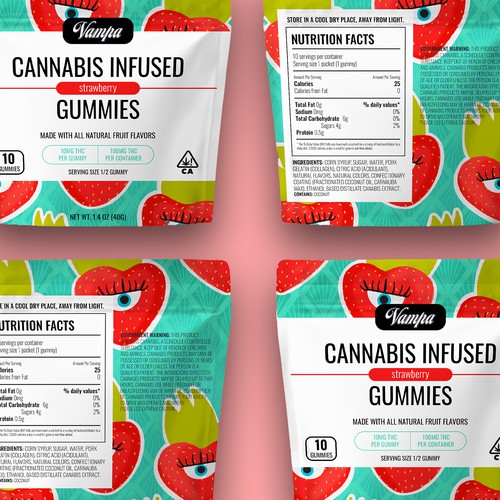 Vampa Cannabis Infused Gummies