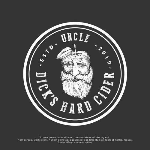 Logo Design for Uncle Dick's Hard Cider