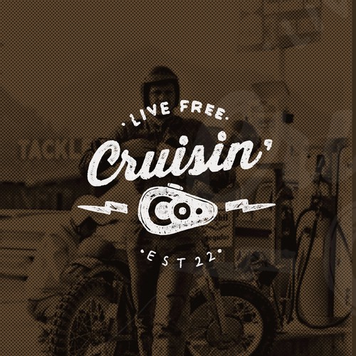 Logo design for motorcycle lifestyle brand