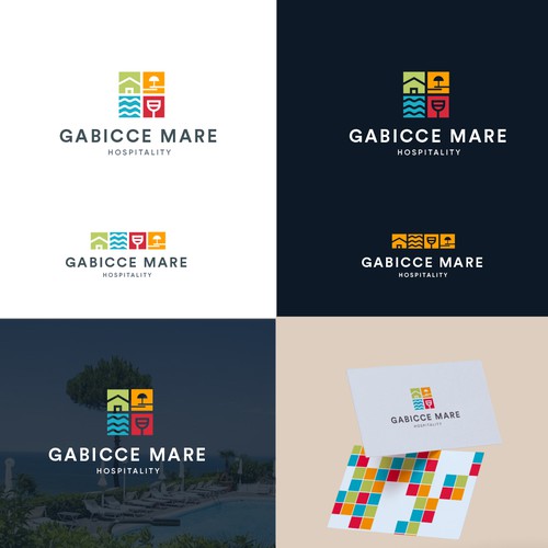 Logo for hospitality agency in Italy