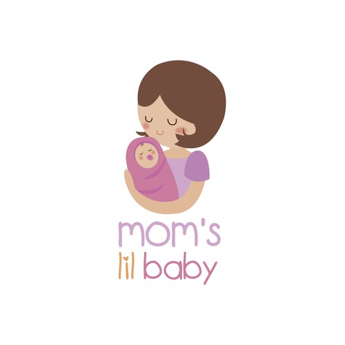 Logo concept for baby store