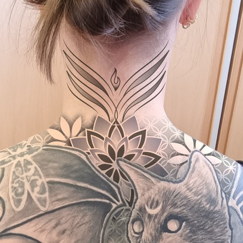 Mandala Background Tattoo
