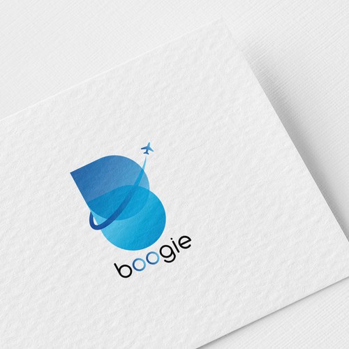 Logo For Boogie, A Travel & Tours agency.