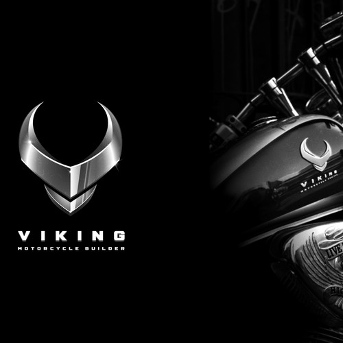 Create Custom Motorcycle builder Logo - Viking !