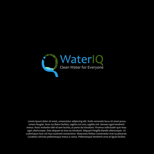 Creative Water Purification Logo